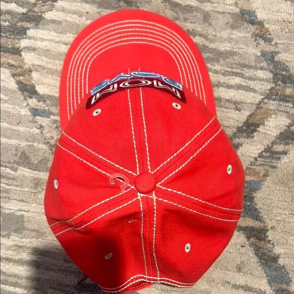 Red “Mom of Boys” Embroidered Hat NWOT - Picture 4 of 7